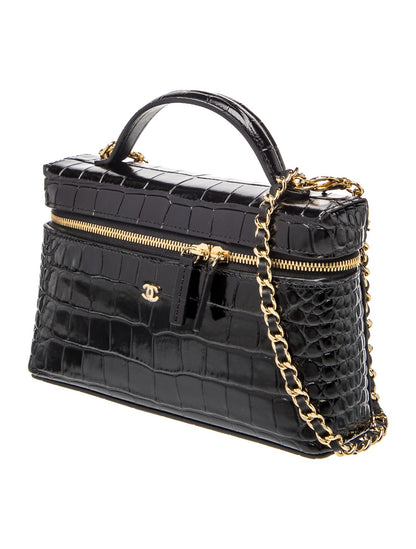 Chanel 2026 Embossed Slim Vanity Case