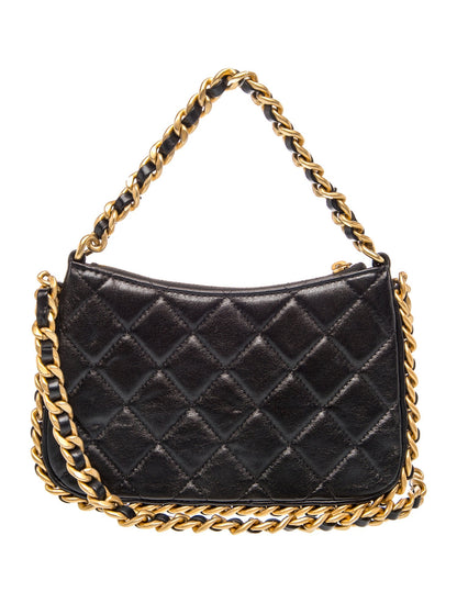 Chanel Small Top Handle Chain Around Hobo