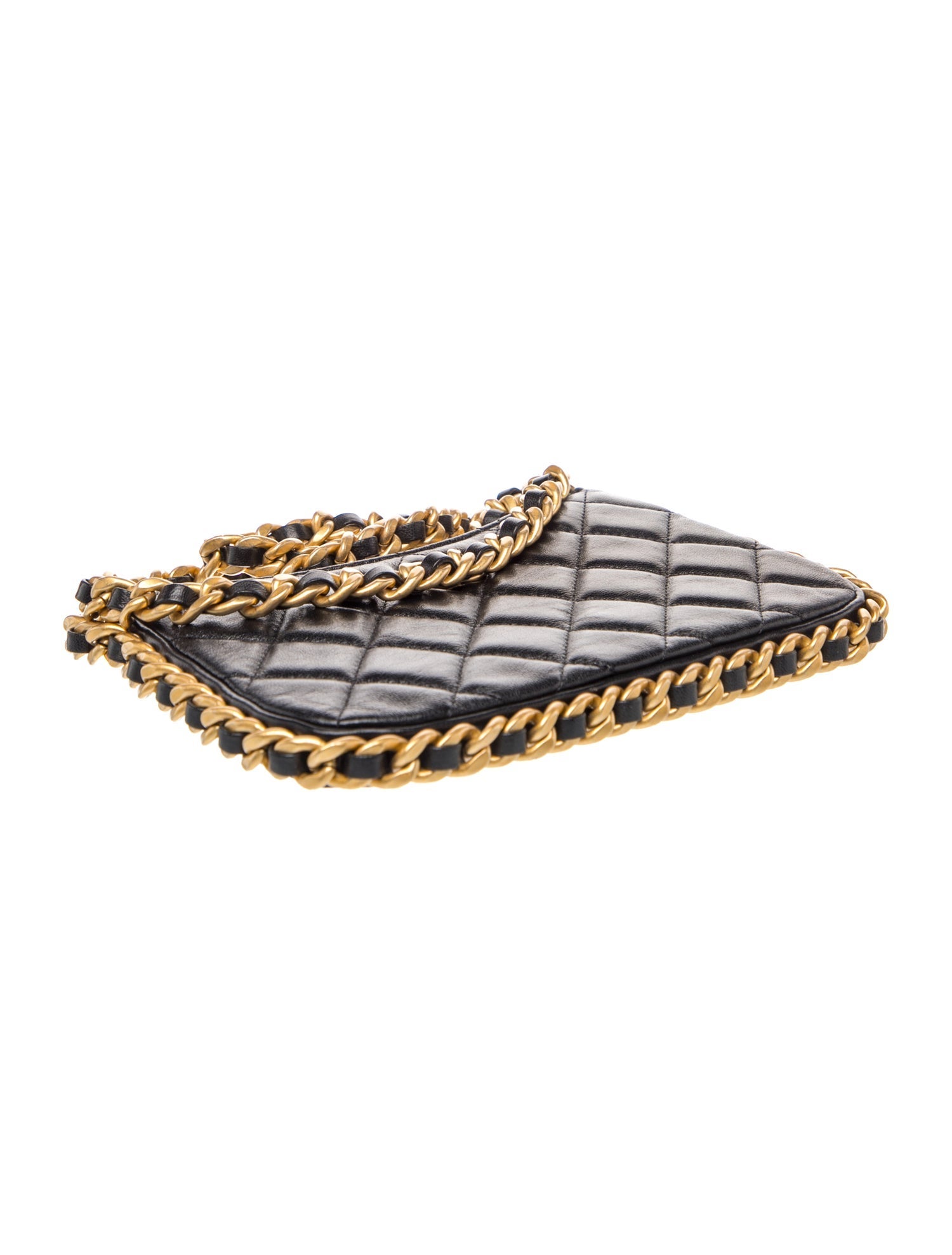 Chanel Small Top Handle Chain Around Hobo