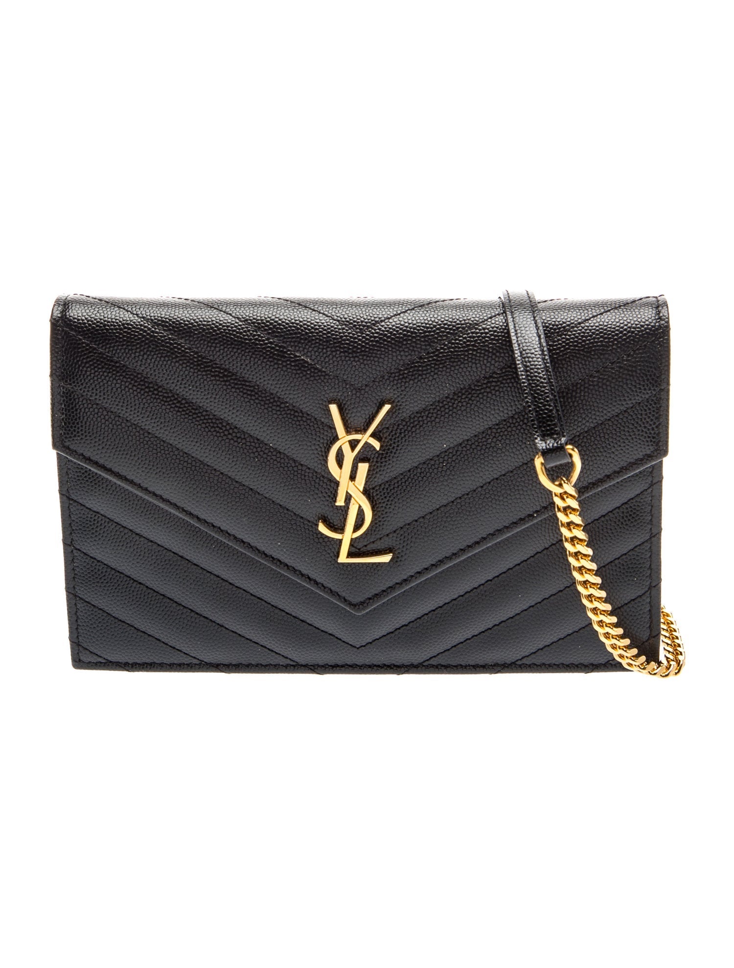 Saint Laurent Leather Envelope