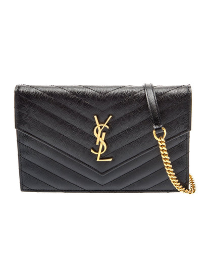 Saint Laurent Leather Envelope