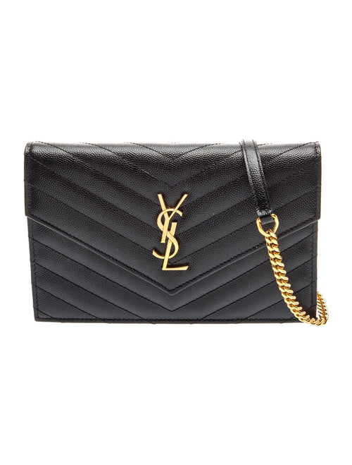 Saint Laurent Leather Envelope