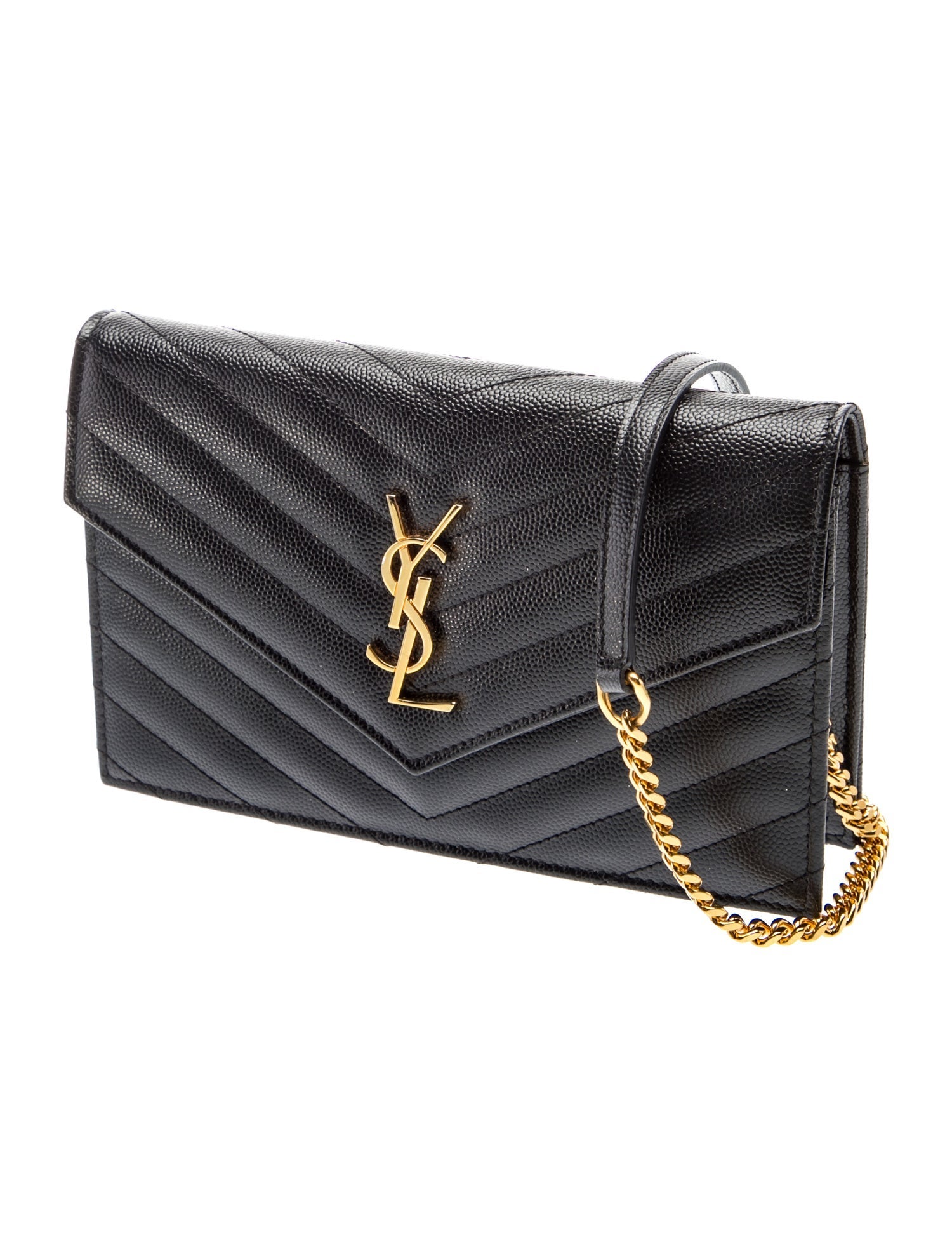Saint Laurent Leather Envelope