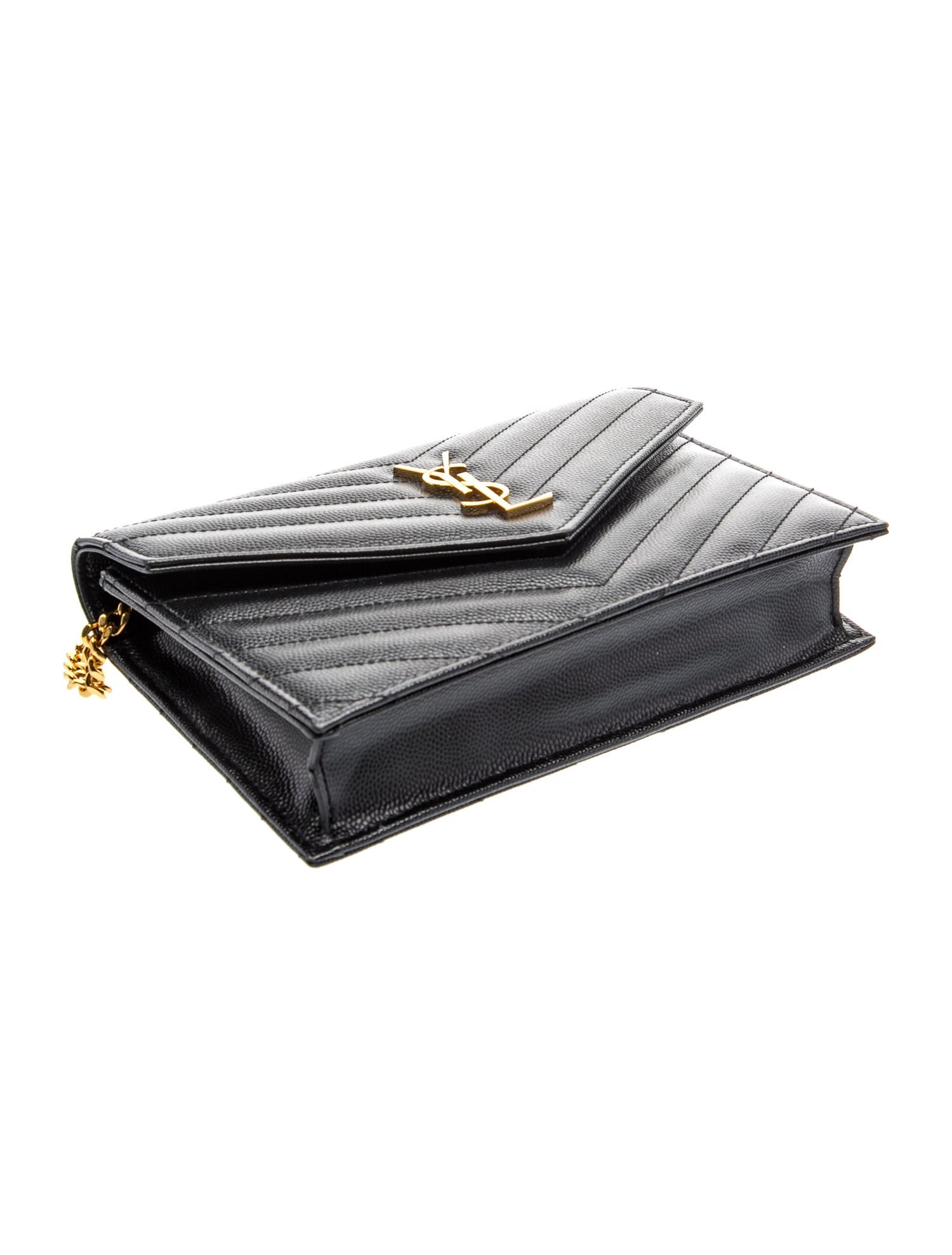 Saint Laurent Leather Envelope