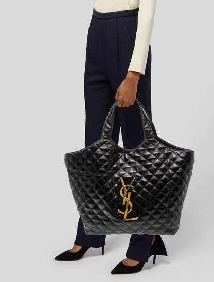 Saint Laurent Leather Tote