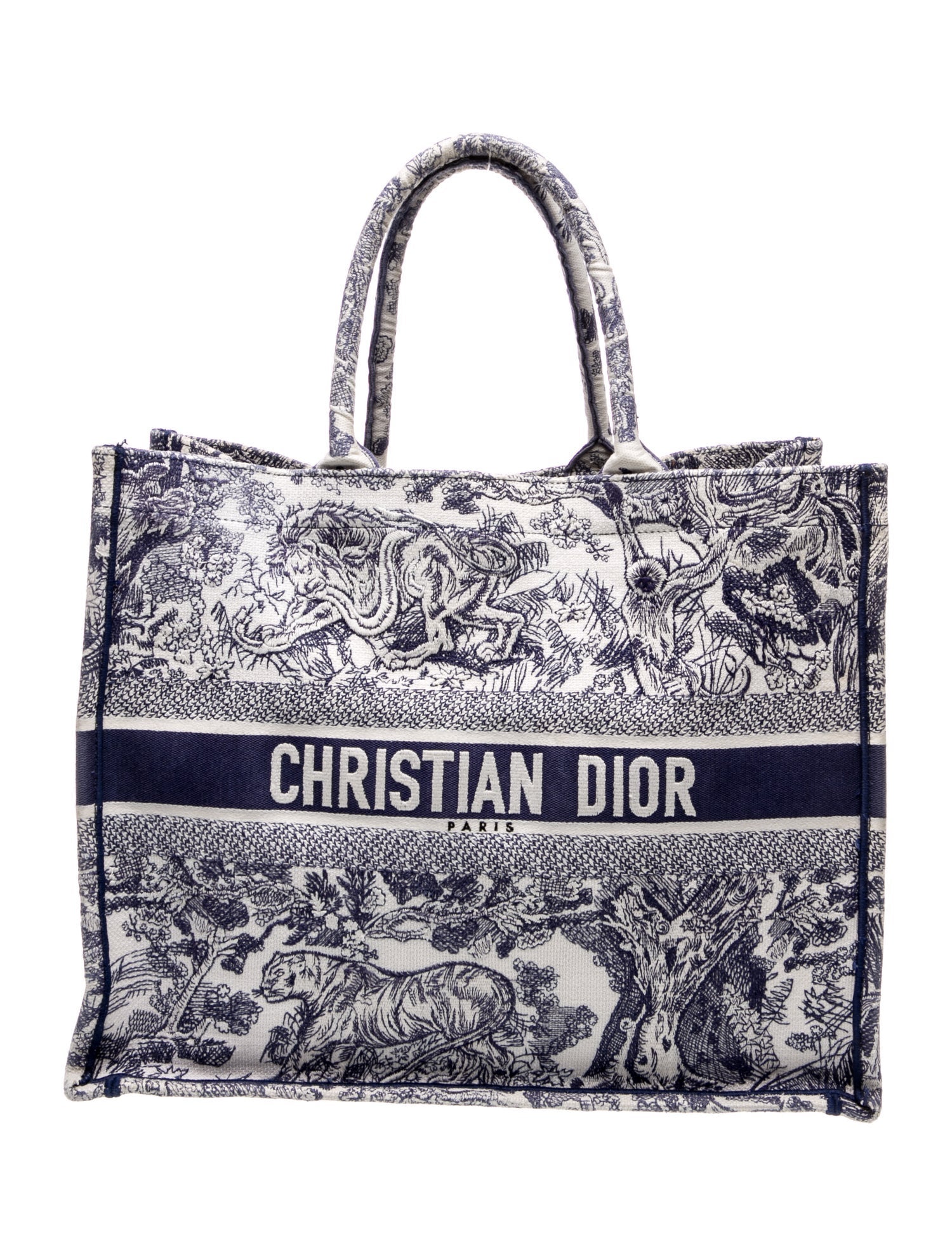 Christian Dior Canvas Book Medium