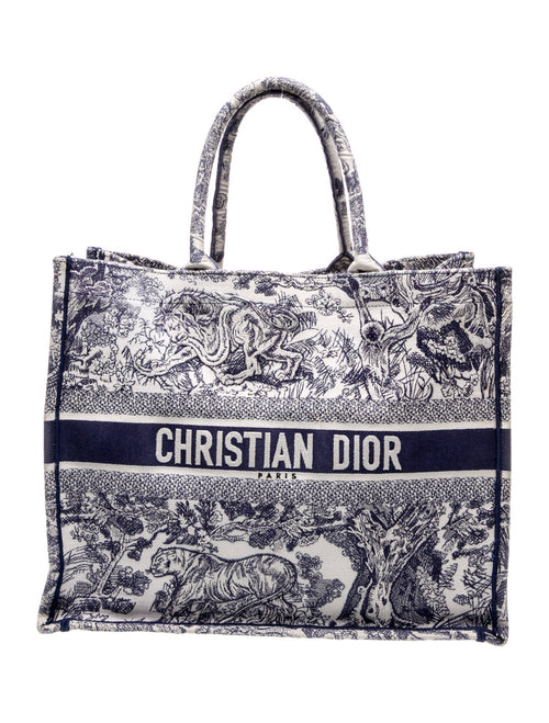 Christian Dior Canvas Book Medium