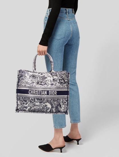 Christian Dior Canvas Book Medium
