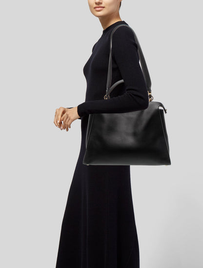 Fendi Leather Peekaboo Essentially Large