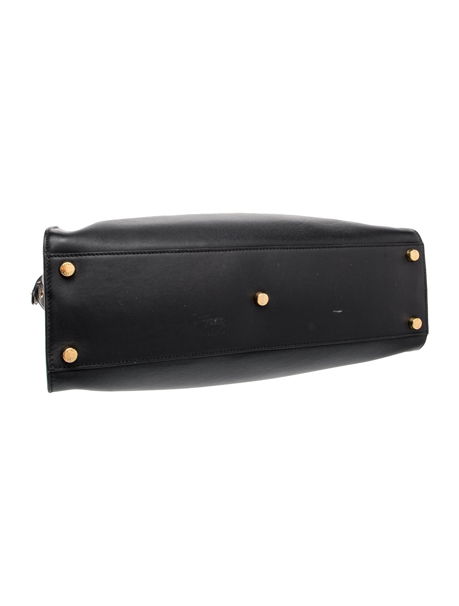 Fendi Leather Peekaboo Essentially Large