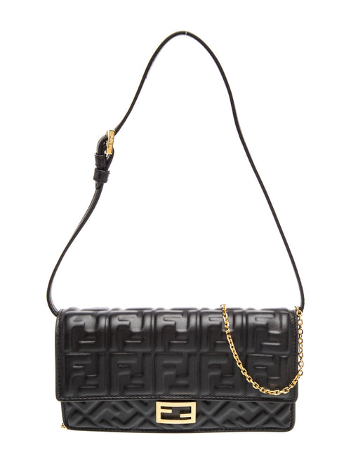 Fendi Leather Shoulder Bag 2026