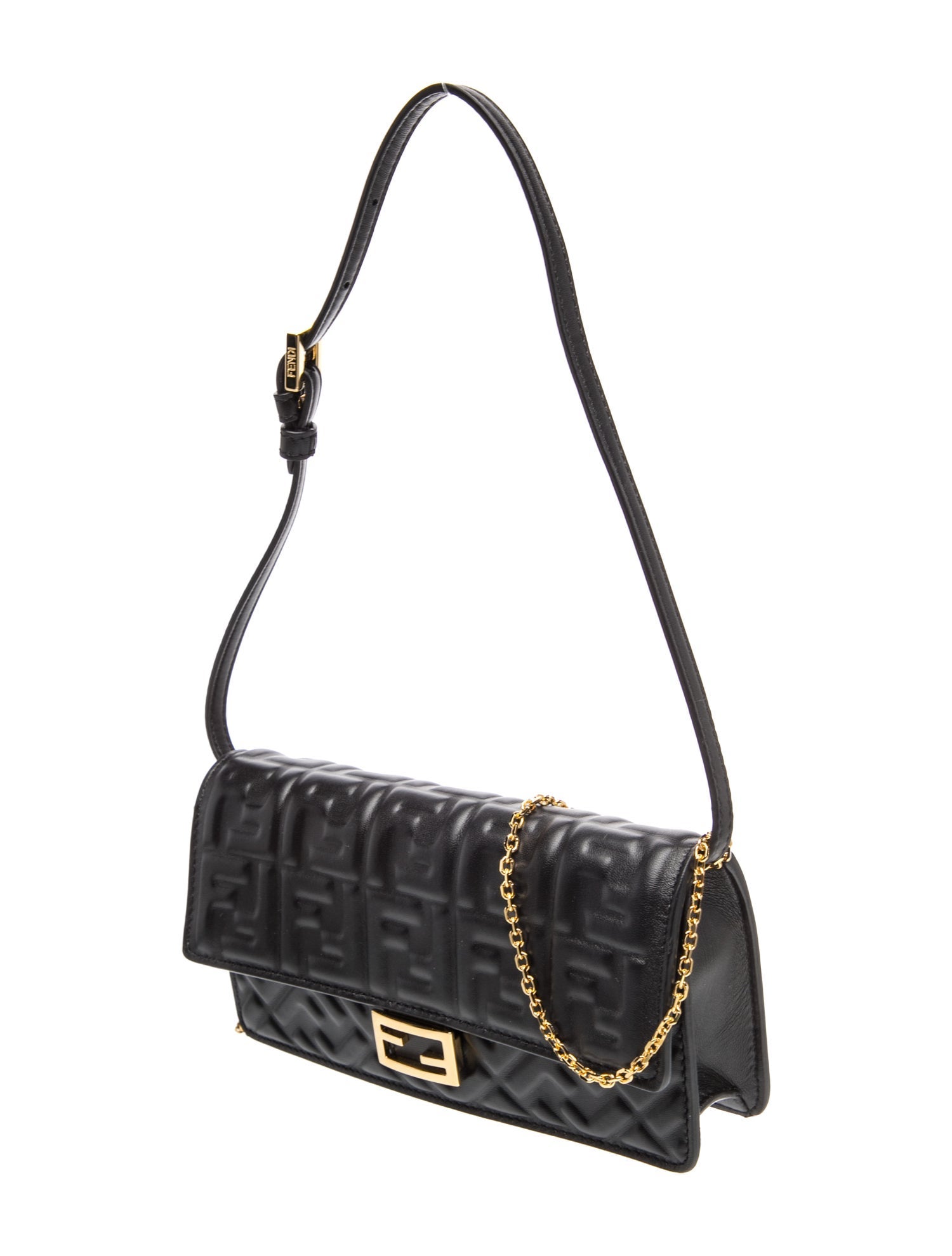Fendi Leather Shoulder Bag 2026