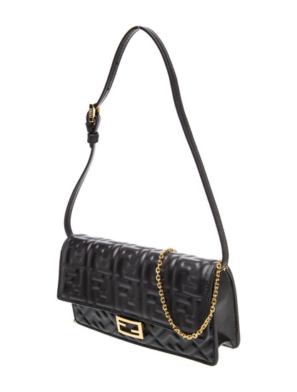 Fendi Leather Shoulder Bag 2026