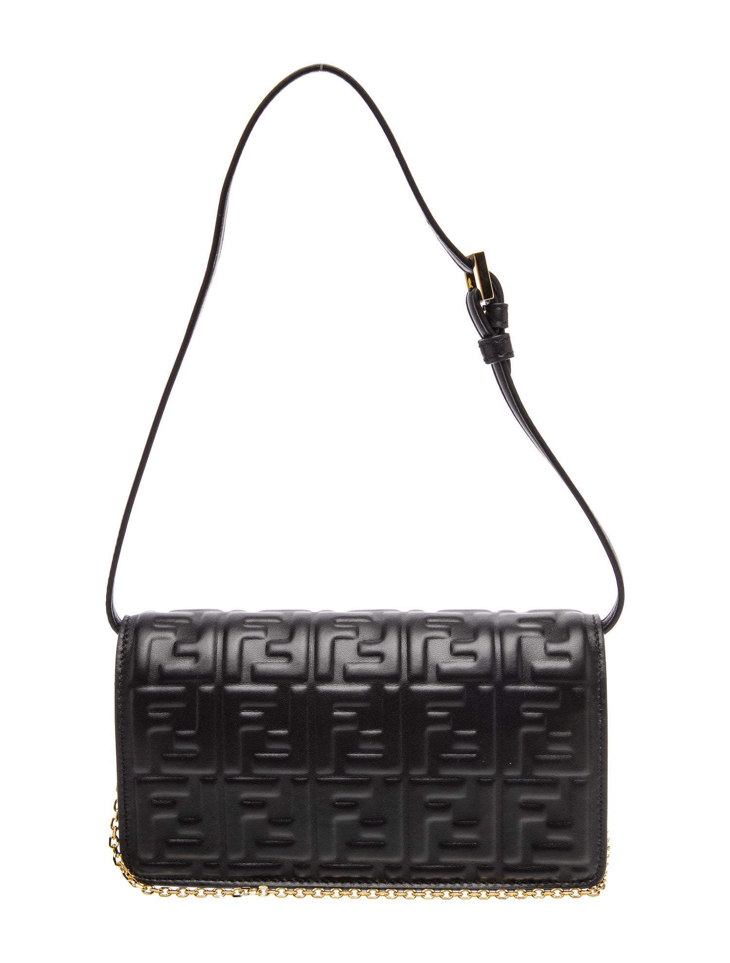 Fendi Leather Shoulder Bag 2026