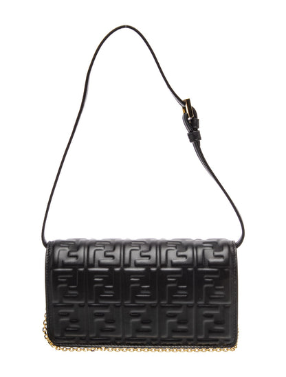 Fendi Leather Shoulder Bag 2026