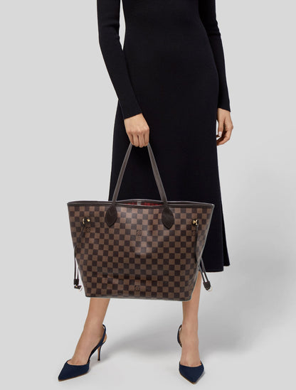 Louis Vuitton Damier Ebene Damier Ebene Neverfull PM