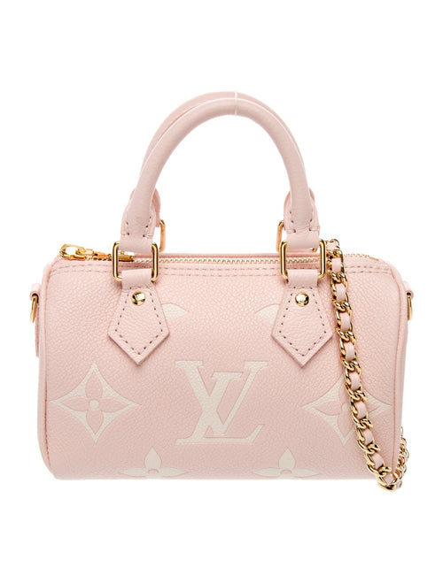 Louis Vuitton Bicolor Empreinte Speedy Bandouliere Nano