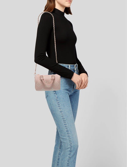 Louis Vuitton Bicolor Empreinte Speedy Bandouliere Nano