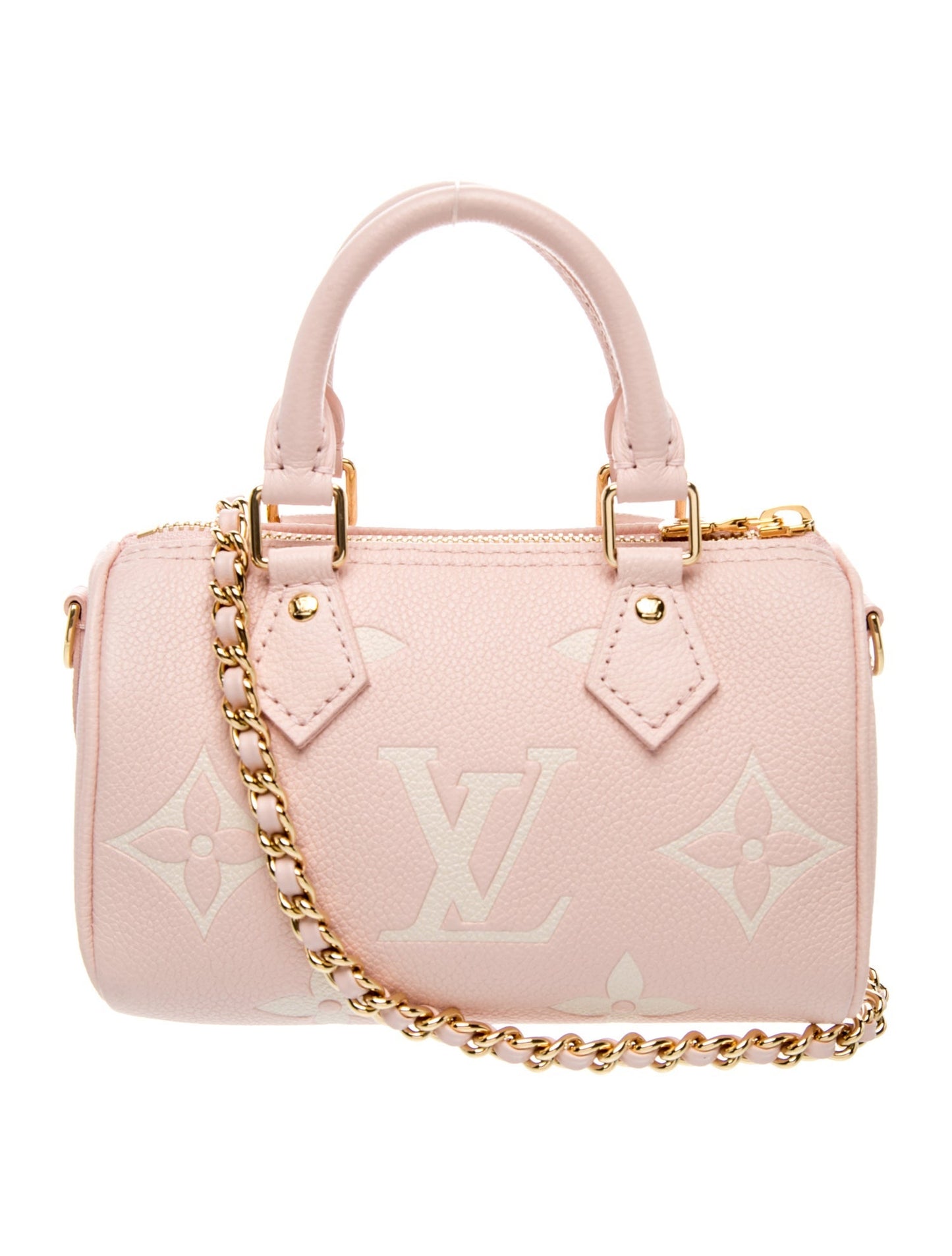 Louis Vuitton Bicolor Empreinte Speedy Bandouliere Nano