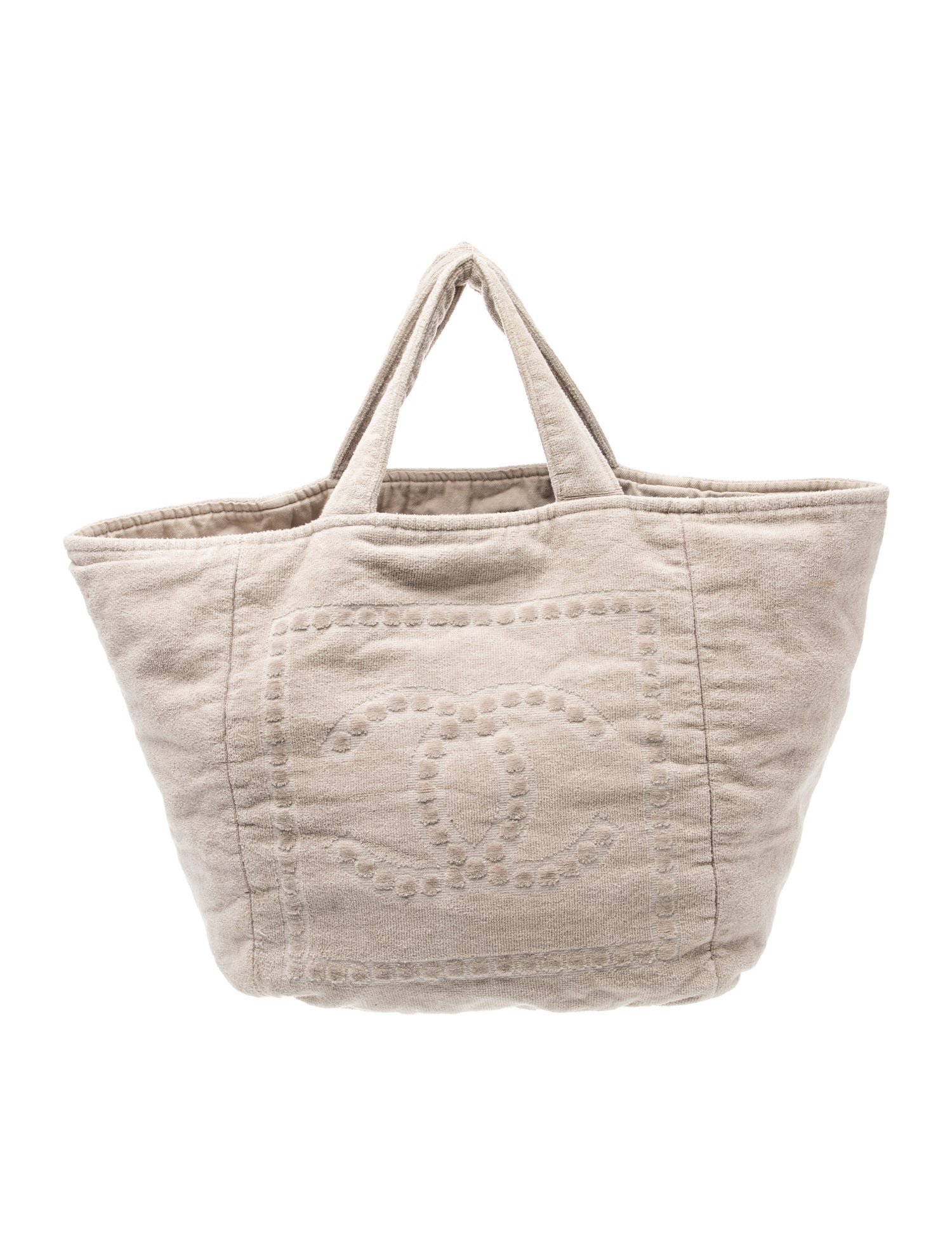 Chanel Sport Ligne Terry Cloth Beach Tote