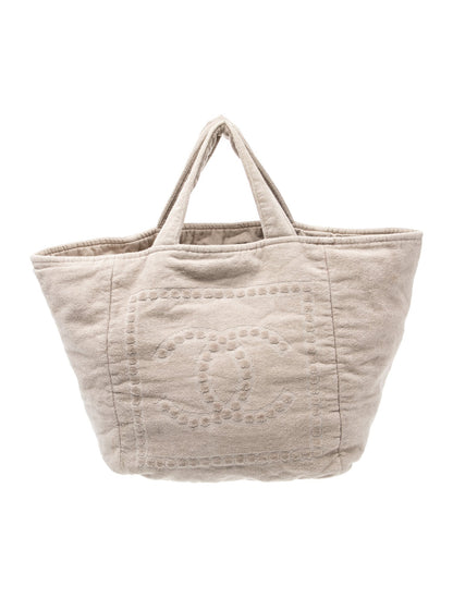 Chanel Sport Ligne Terry Cloth Beach Tote