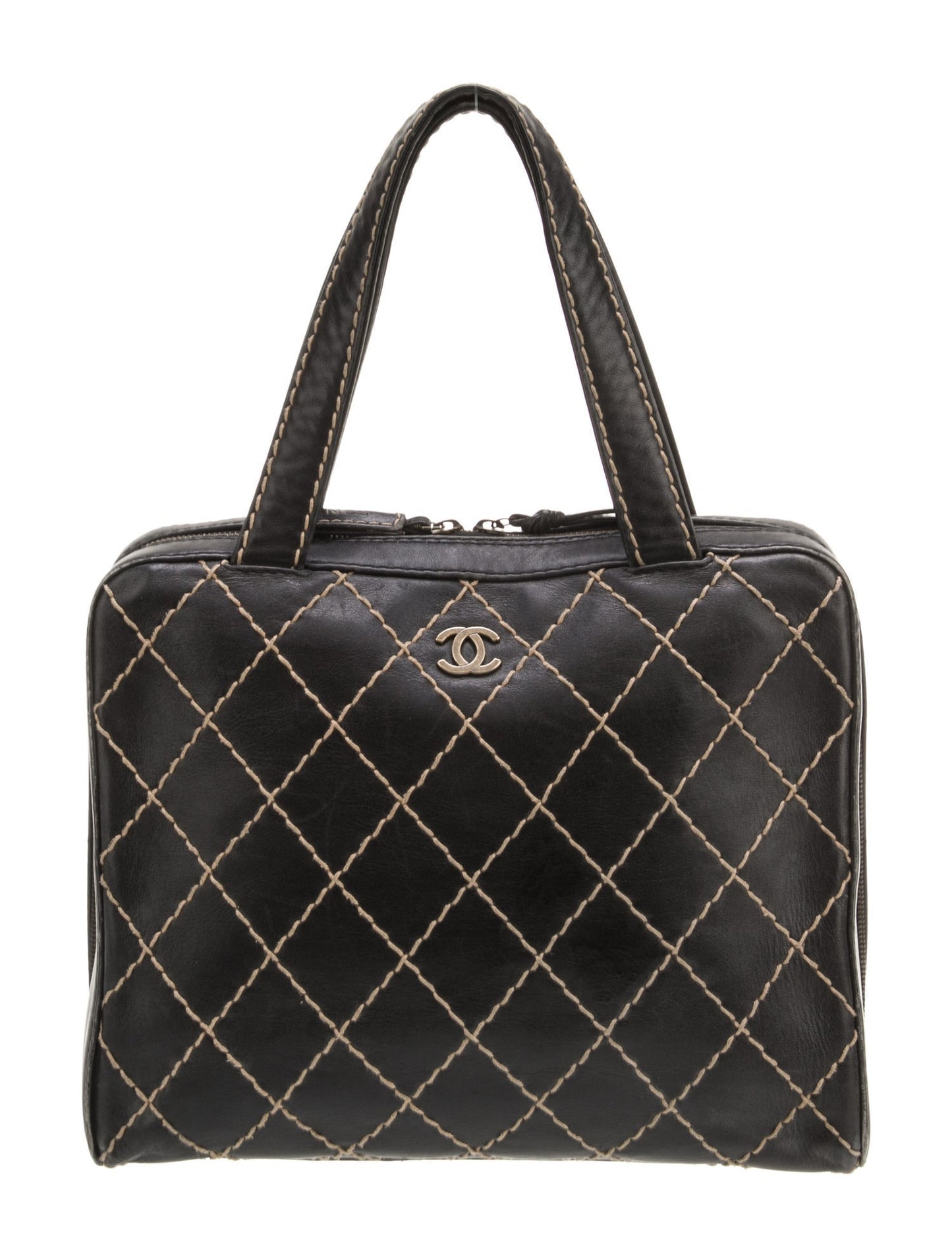 Chanel Surpique Bowler Bag