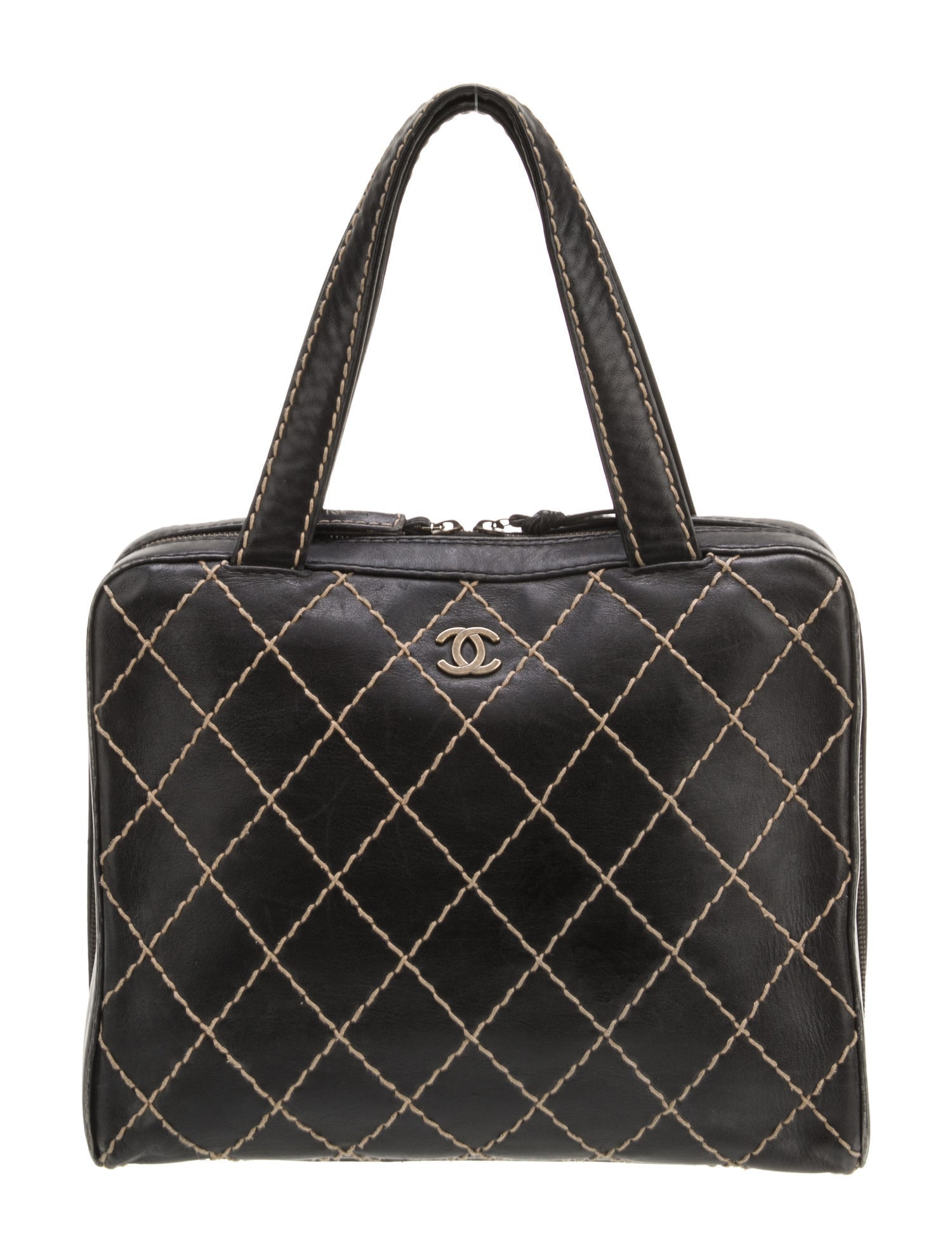 Chanel Surpique Bowler Bag