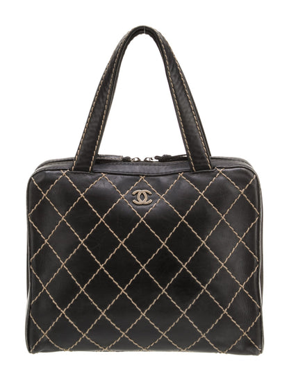 Chanel Surpique Bowler Bag