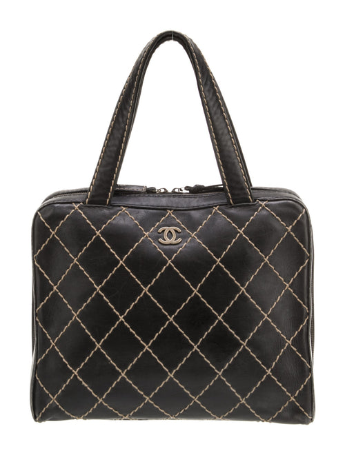 Chanel Surpique Bowler Bag