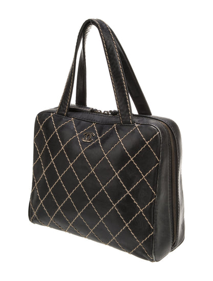 Chanel Surpique Bowler Bag