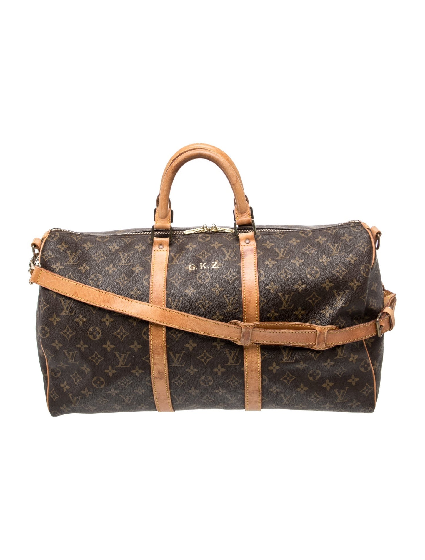 Louis Vuitton LV Monogram Keepall Bandouliere 50 Vintage