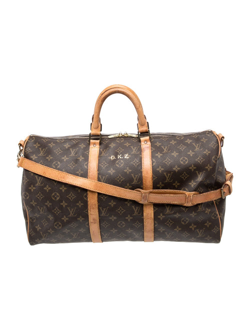 Louis Vuitton LV Monogram Keepall Bandouliere 50 Vintage