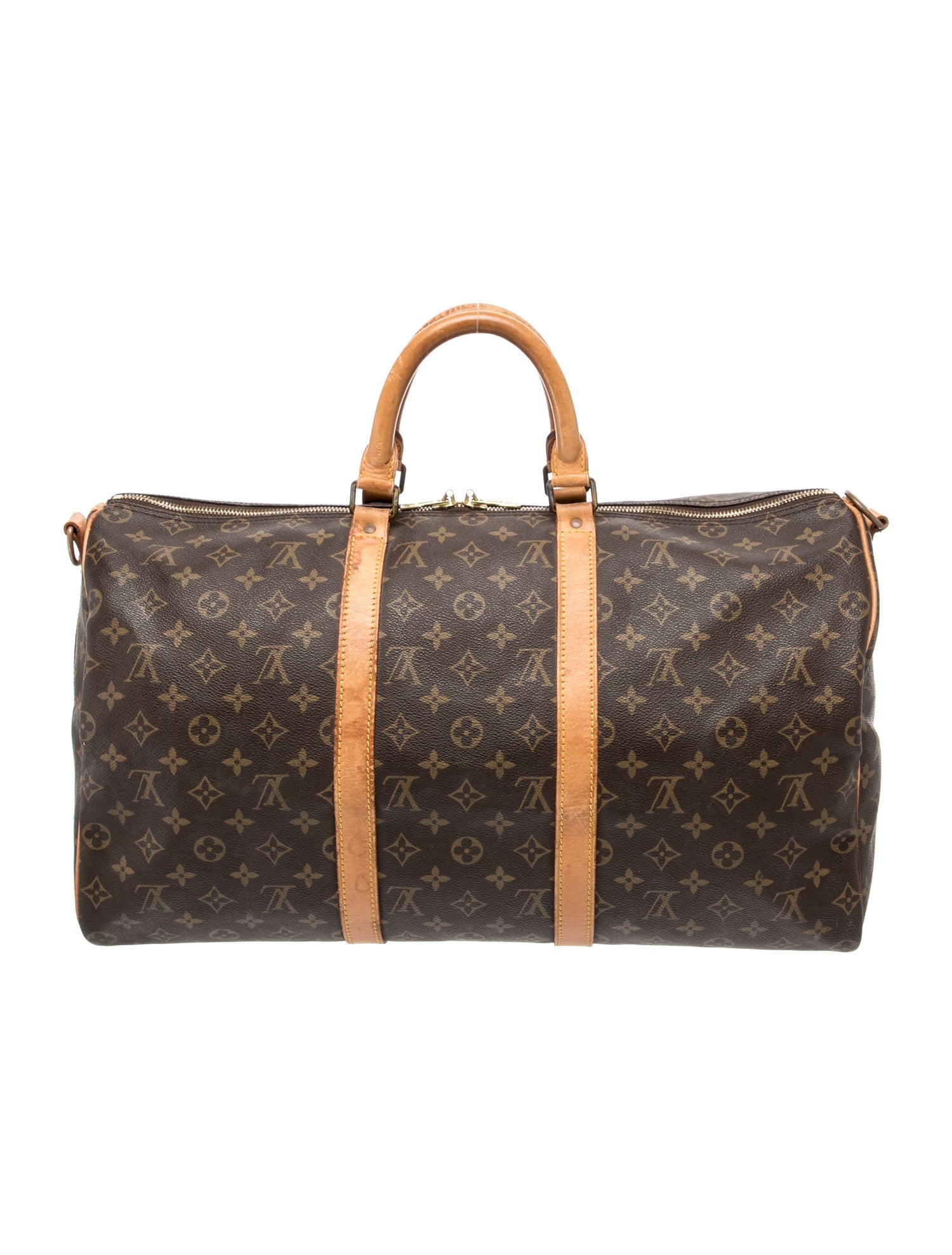 Louis Vuitton LV Monogram Keepall Bandouliere 50 Vintage