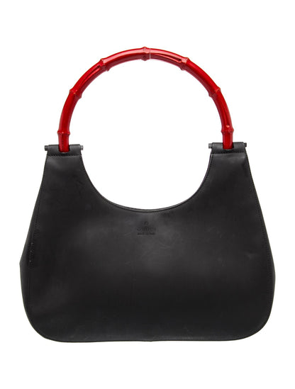 Gucci Bamboo Bamboo Hobo Shoulder Bag Vintage