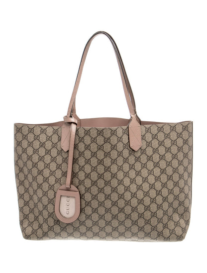Gucci GG Canvas GG Supreme Reversible Large
