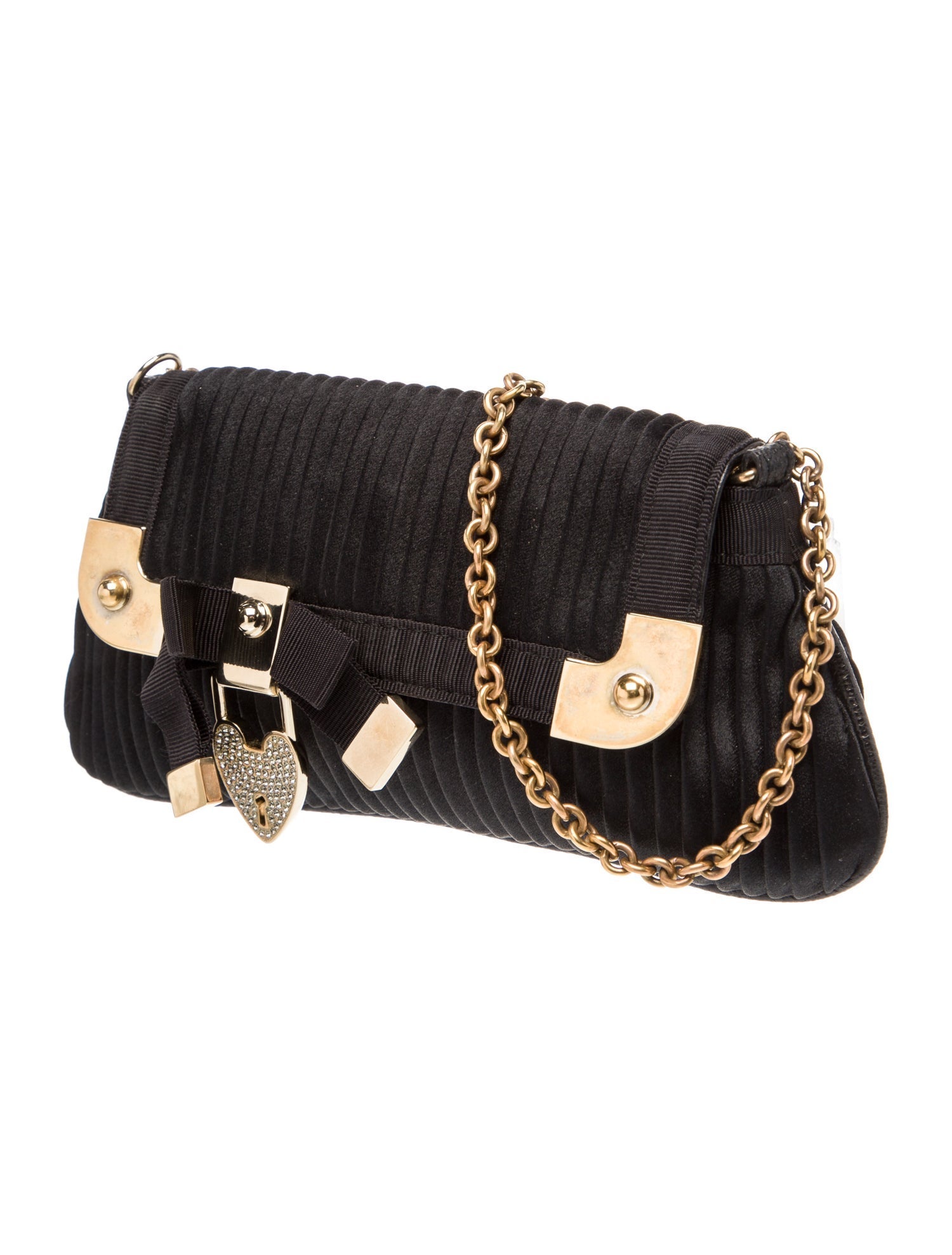 Gucci Satin Shoulder Bag