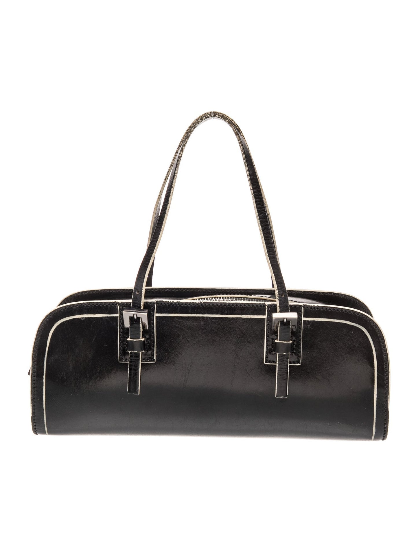 Fendi Leather Bauletto Vintage