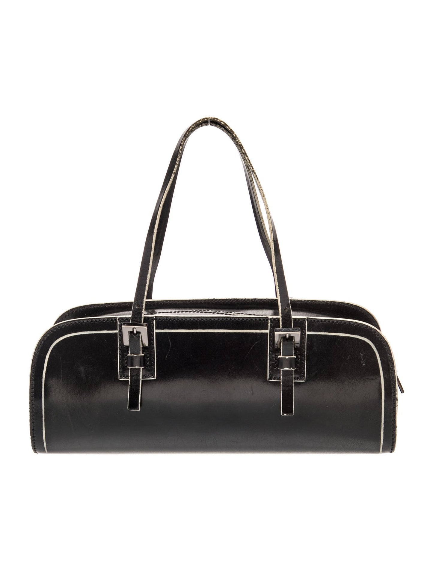 Fendi Leather Bauletto Vintage