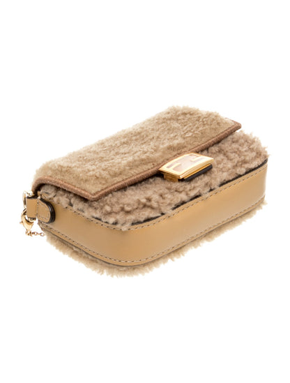 Fendi Shearling Baguette Nano