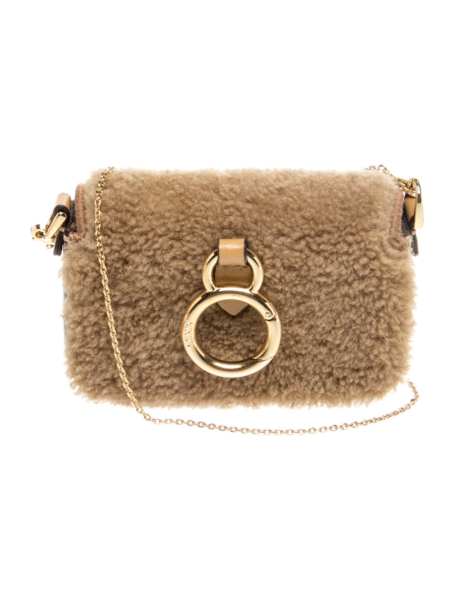 Fendi Shearling Baguette Nano