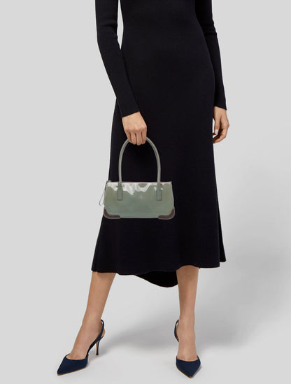 Prada Saffiano Leather Bauletto