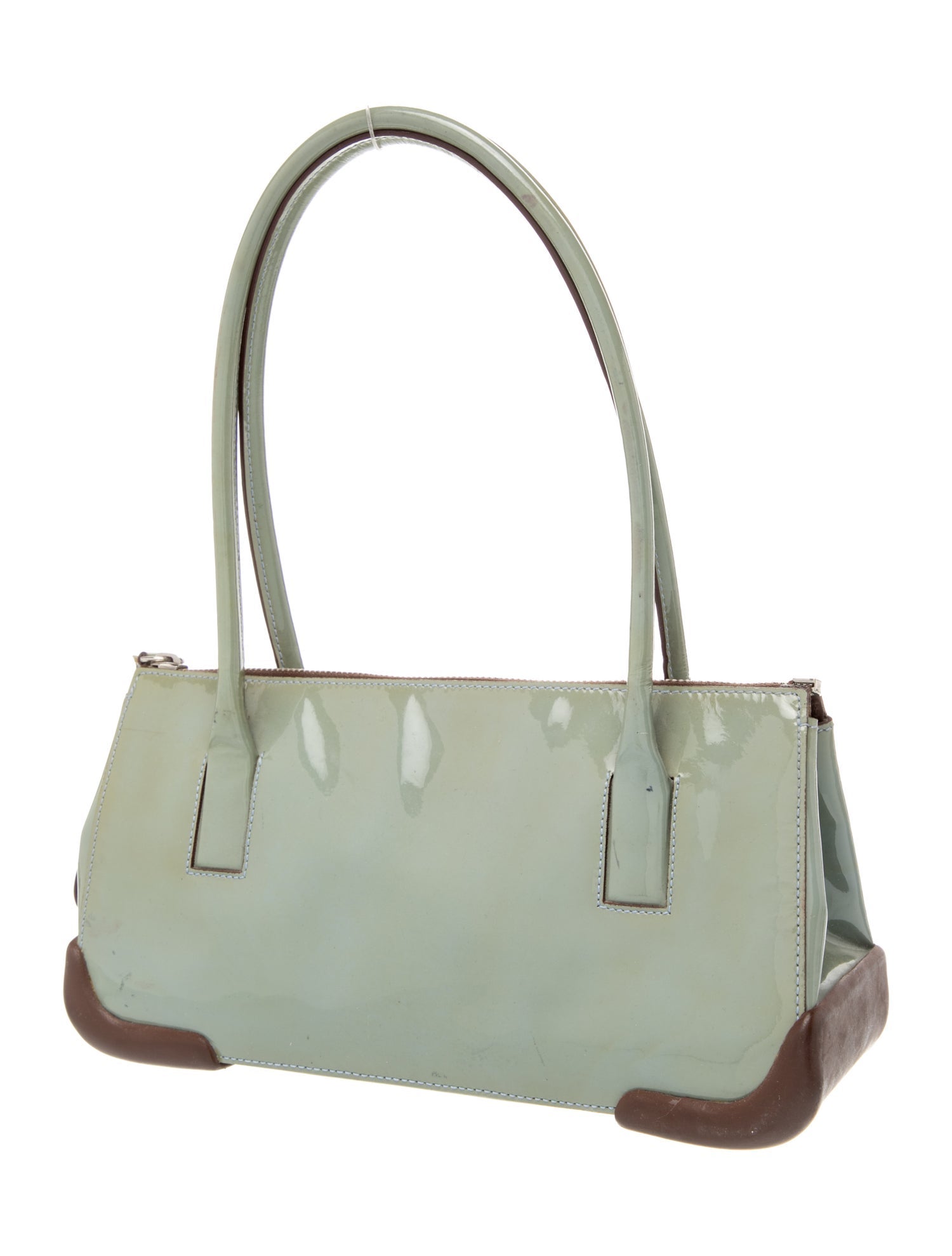 Prada Saffiano Leather Bauletto