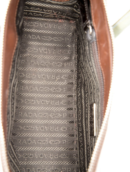 Prada Saffiano Leather Bauletto