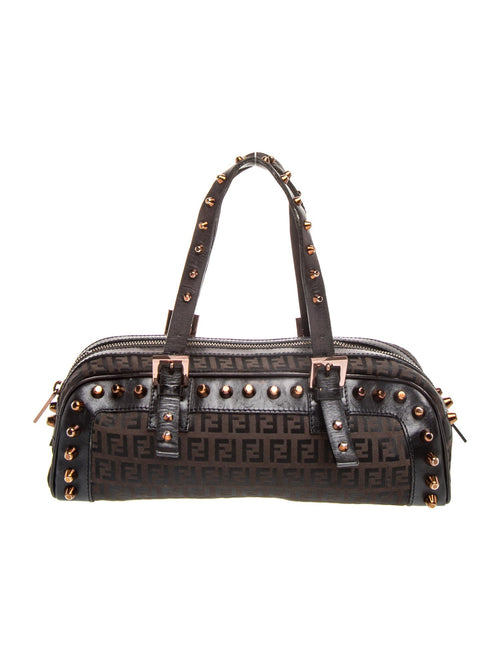 Fendi Zucca FF Top Handle Bag Vintage