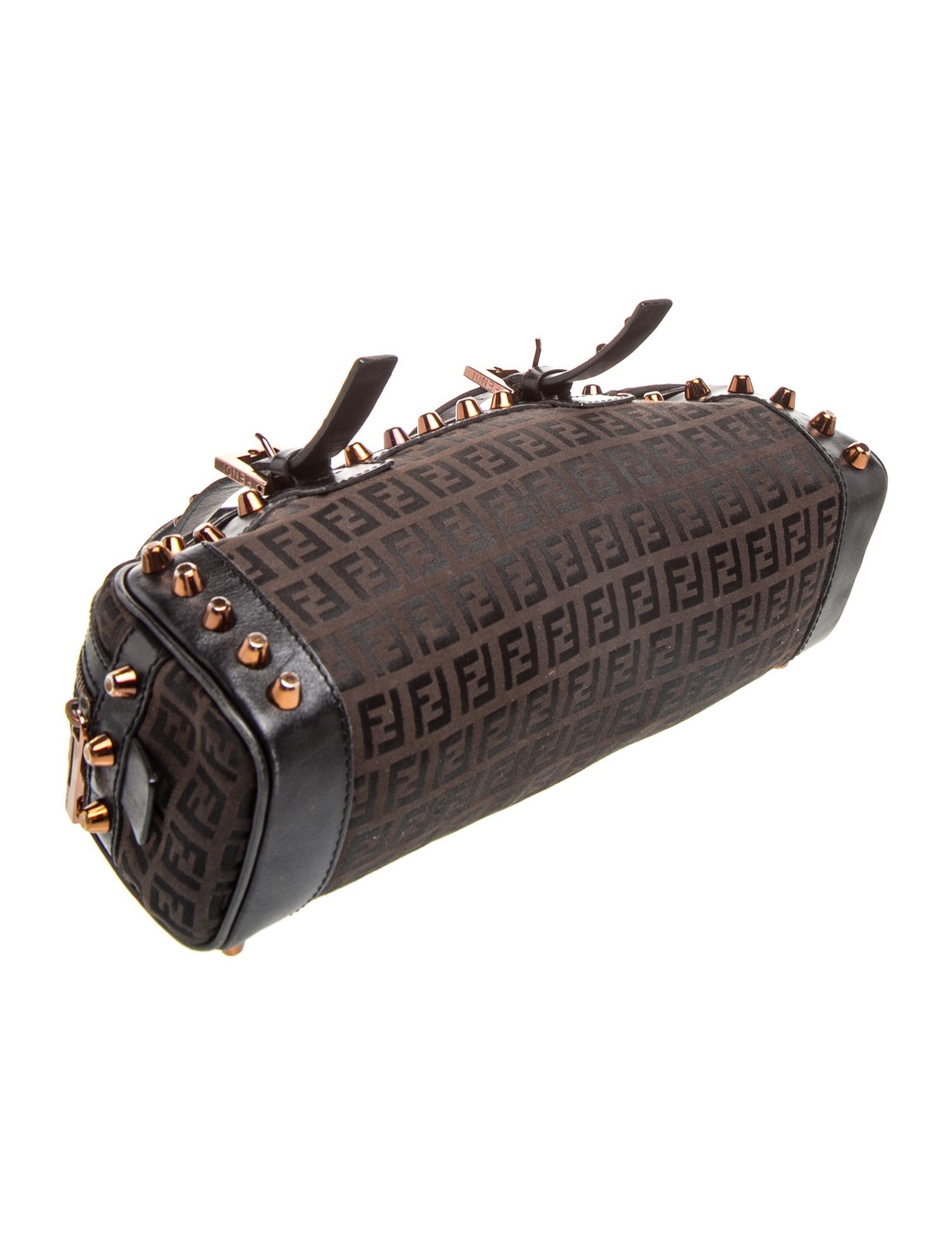Fendi Zucca FF Top Handle Bag Vintage