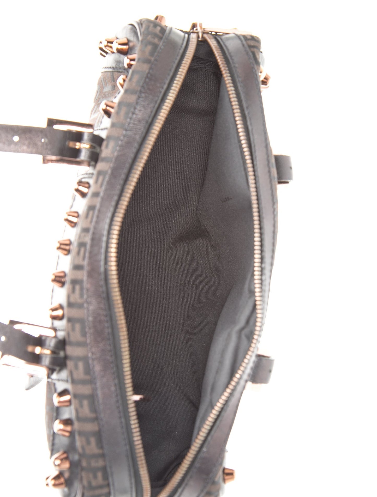 Fendi Zucca FF Top Handle Bag Vintage