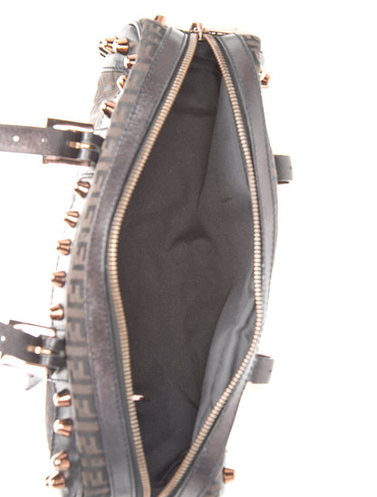 Fendi Zucca FF Top Handle Bag Vintage