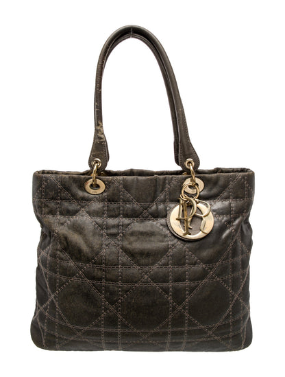 Christian Dior Cannage Tote Vintage