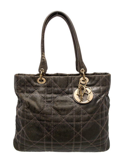 Christian Dior Cannage Tote Vintage