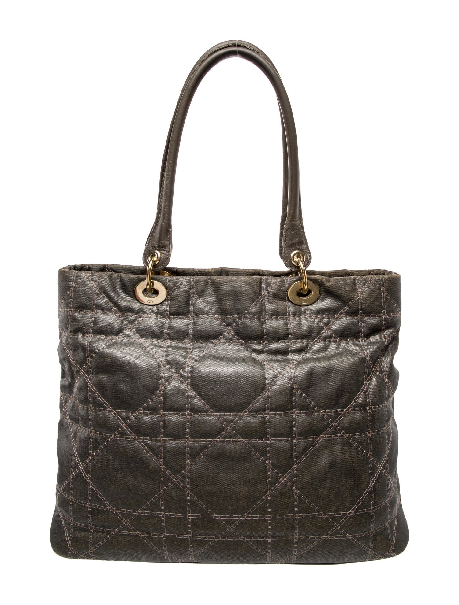 Christian Dior Cannage Tote Vintage
